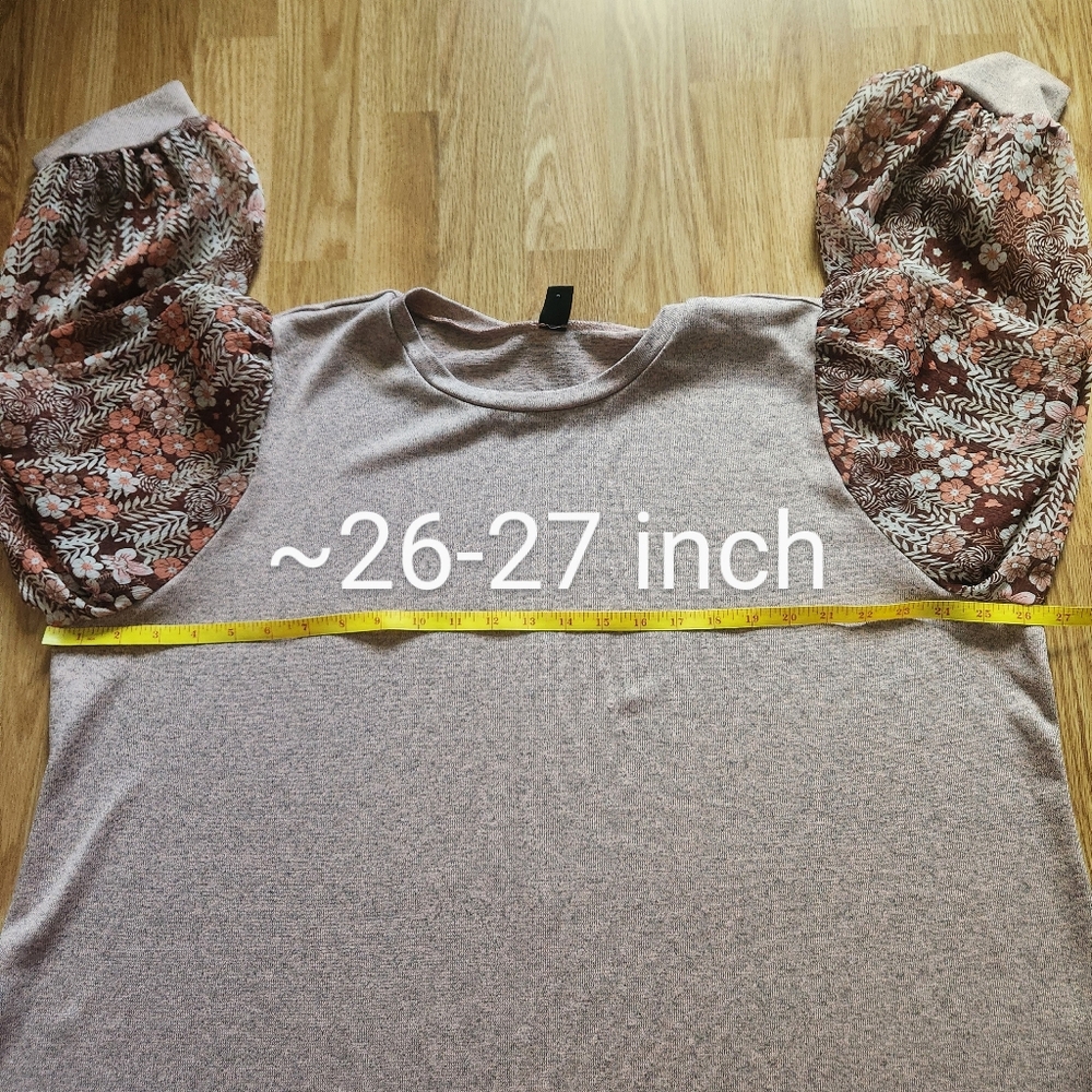 SHEIN Curve Women's Top - Light Brown - Picture 6 of 8